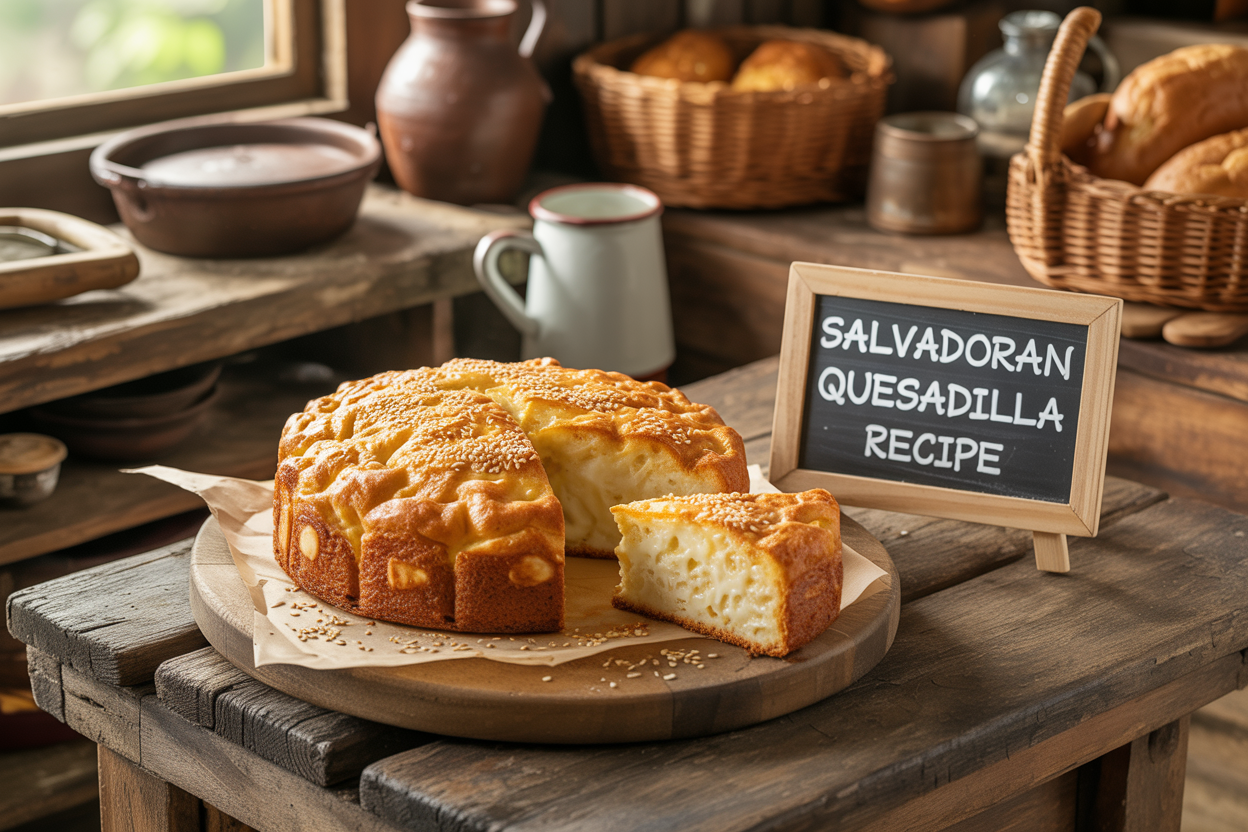 Salvadoran Quesadilla Recipe