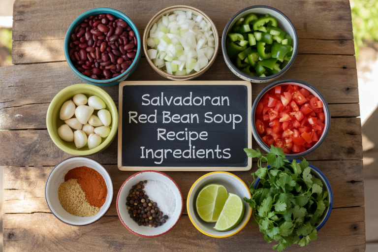 Salvadoran Red Bean Soup Recipe - Ingredients