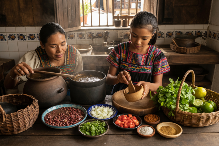 Salvadoran Red Bean Soup Recipe - Prep