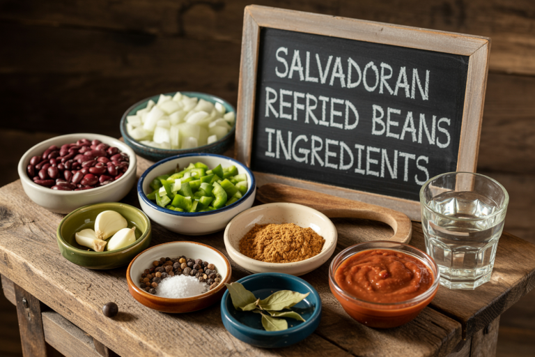 Salvadoran Refried Beans Recipe - Ingredients