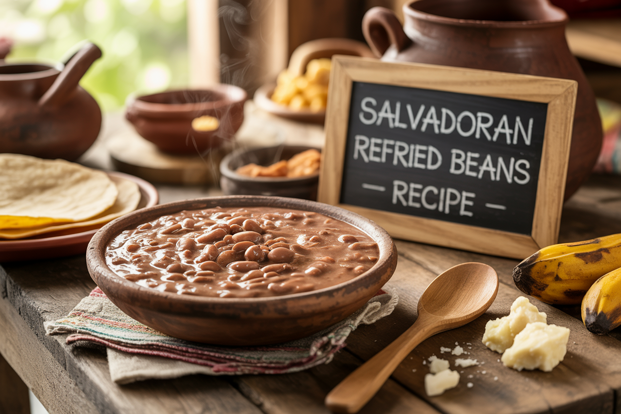 Salvadoran Refried Beans Recipe