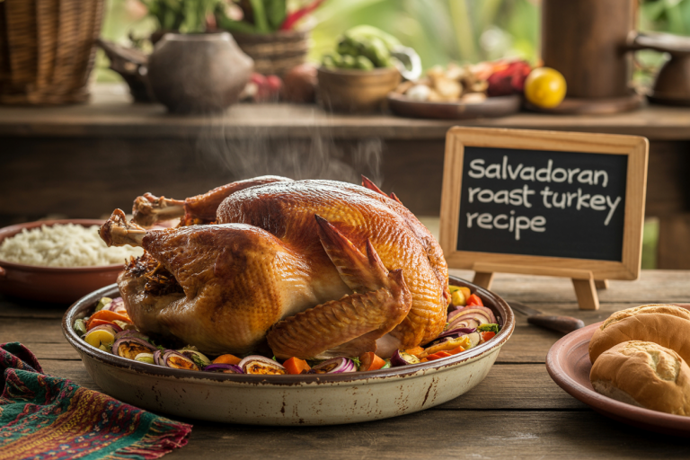 Salvadoran Roasted Turkey Recipe