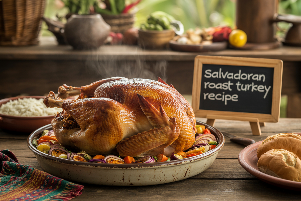 Salvadoran Roasted Turkey Recipe