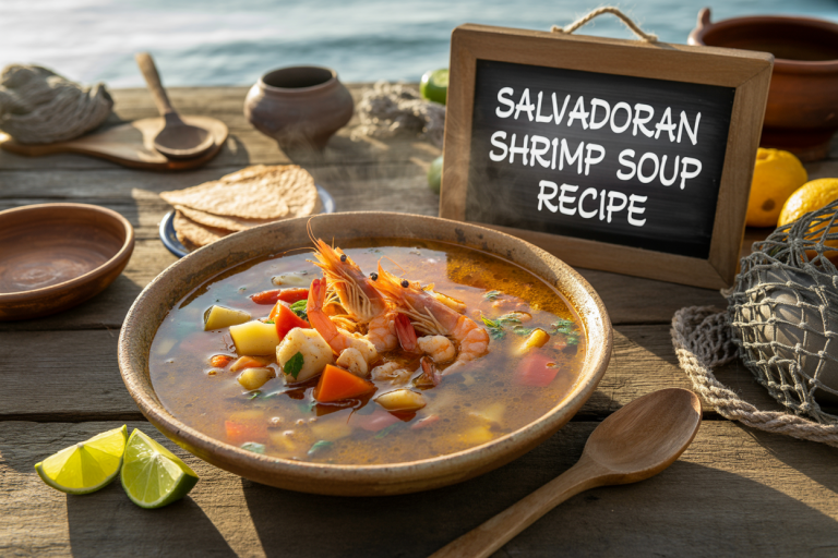 Salvadoran Shrimp Soup Recipe