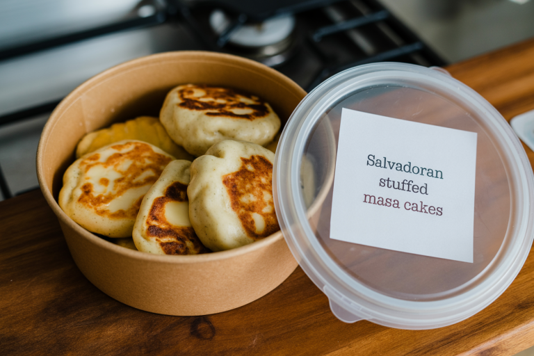 Salvadoran Stuffed Masa Cakes Recipe - Storage