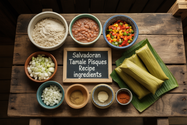 Salvadoran Tamale Pisques Recipe - Ingredients
