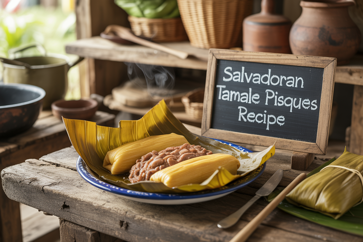 Salvadoran Tamale Pisques Recipe