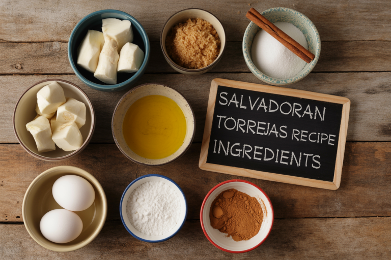 Salvadoran Torrejas Recipe - Ingredients