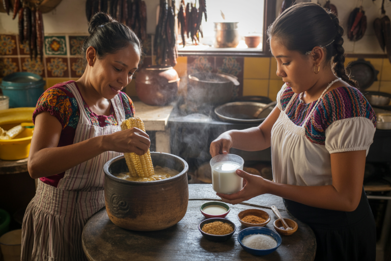 Salvadoran Atol de Elote Recipe - Prep