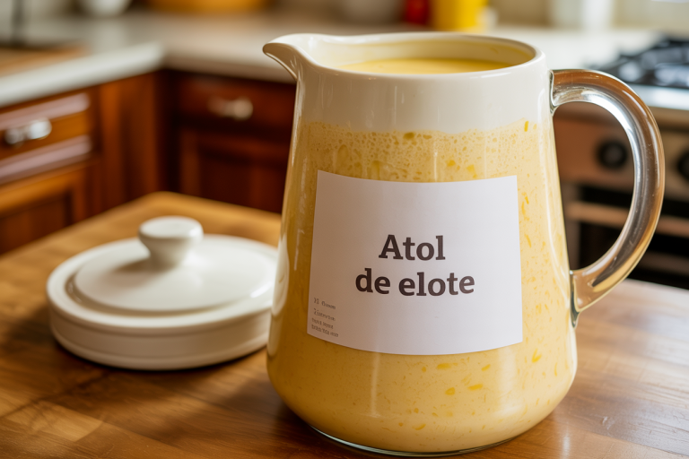 Salvadoran Atol de Elote Recipe - Storage