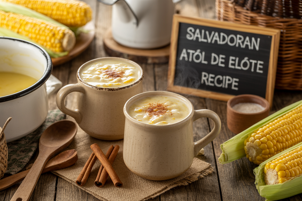 Salvadoran Atol de Elote Recipe