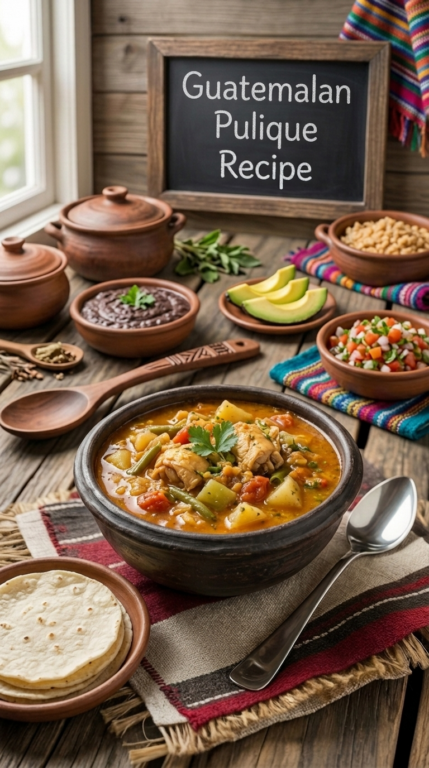 Guatemalan Pulique Recipe