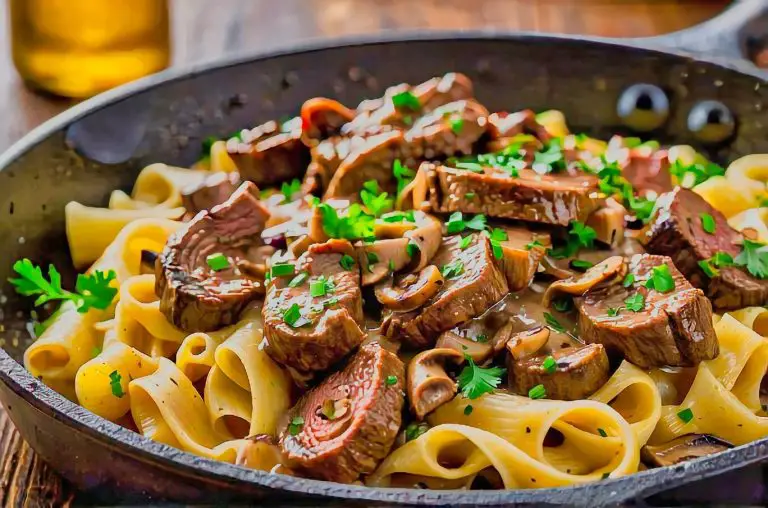 One-Pot Beef Stroganoff
