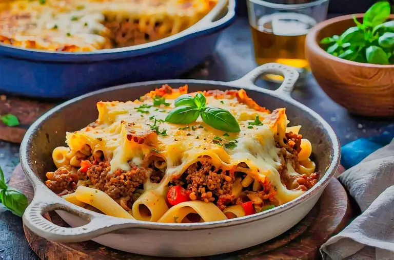 One-Pot Skillet Pastitsio