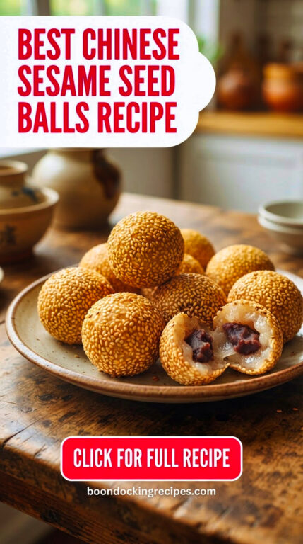 1. Best Chinese Sesame Seed Balls Recipe