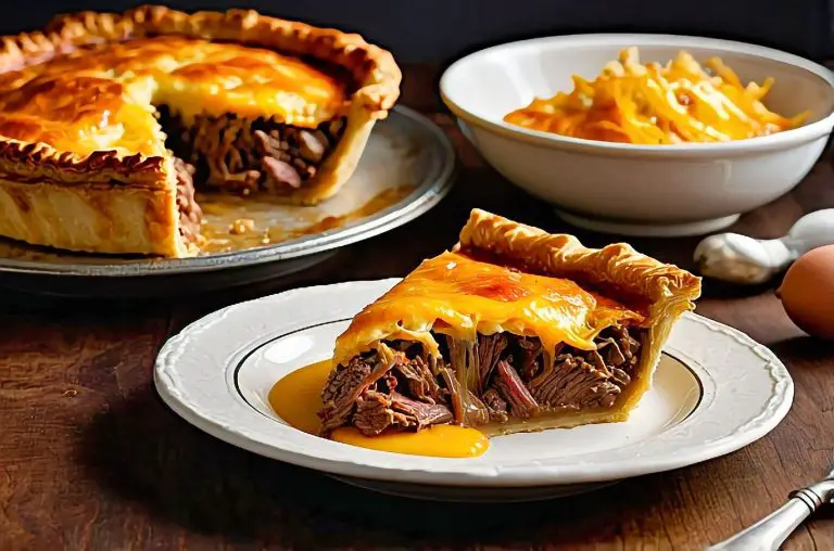 New Zealand Beef and Cheddar Pie Recipe