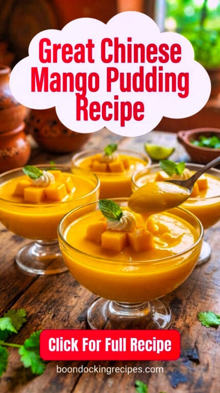 10. Great Chinese Mango Pudding Recipe