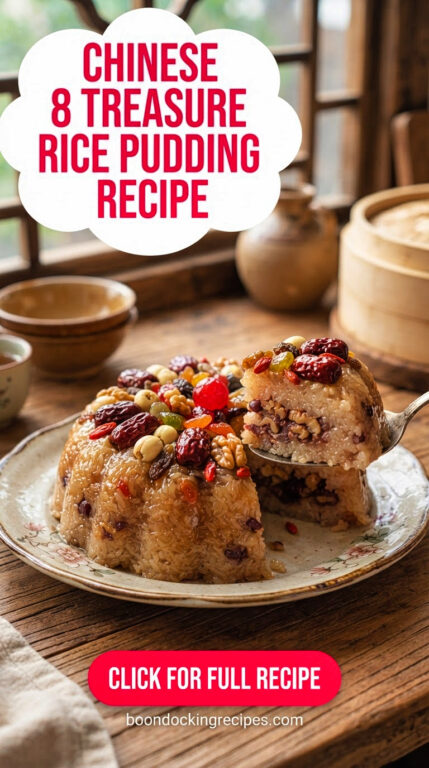 11. Chinese 8 Treasure Rice Pudding Recipe
