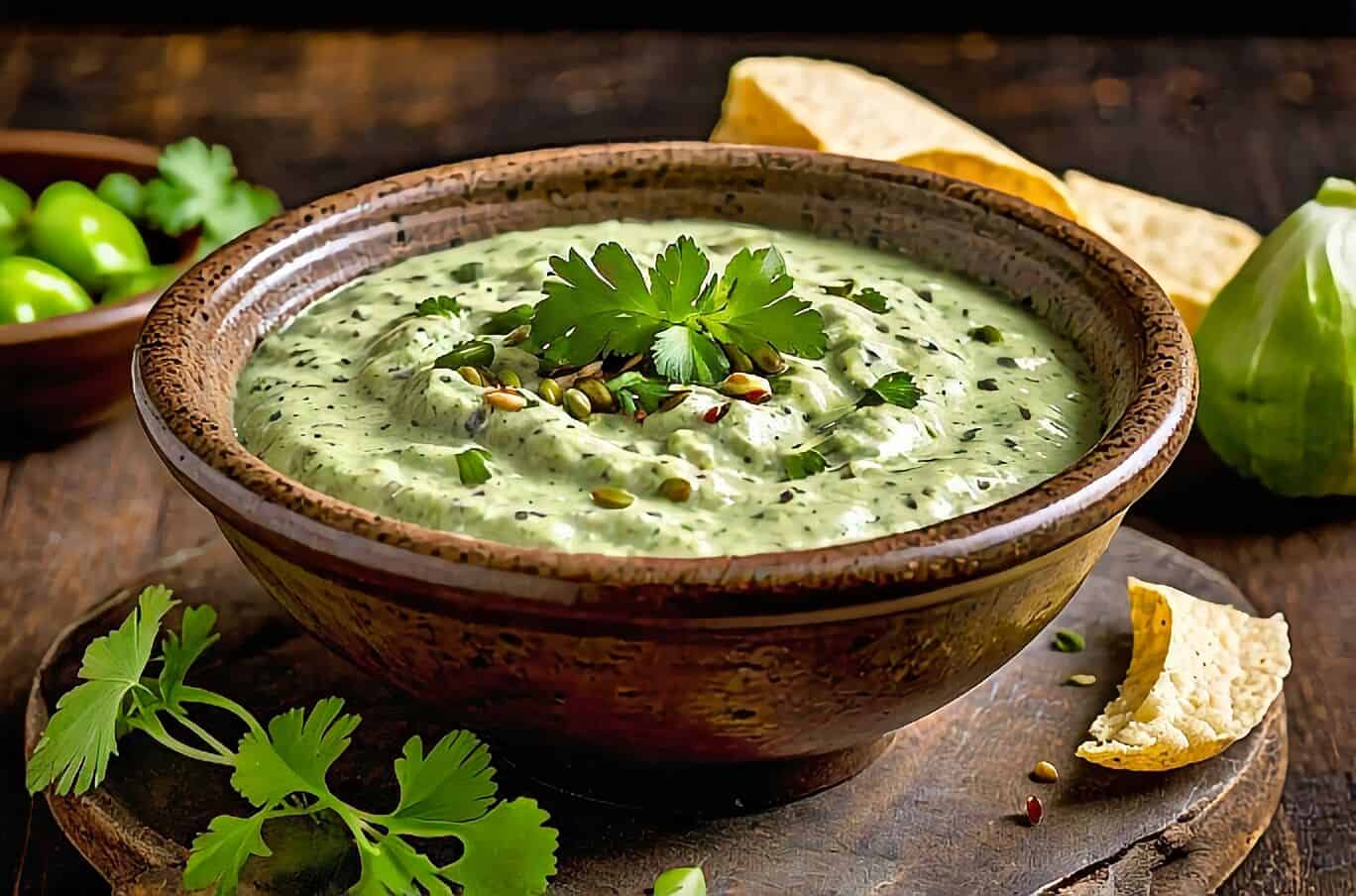 Mexican Salsa Verde Dip Recipe