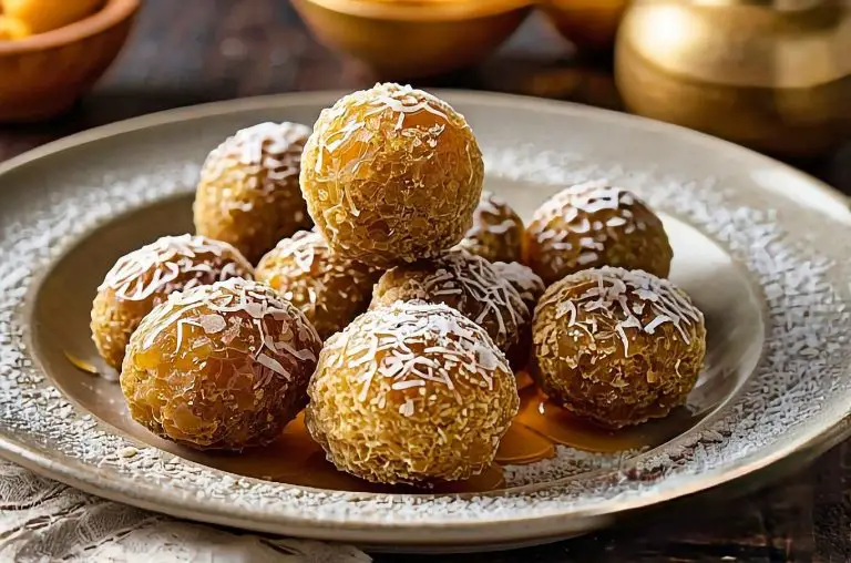 New Zealand Manuka Ginger Honey Balls Recipe