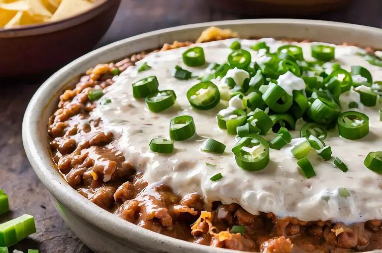 Mexican Refried Bean Dip Recipe