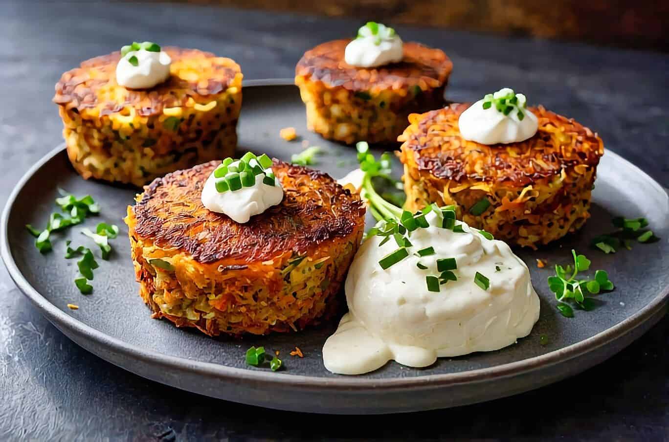 New Zealand Kumara and Lamb Cakes Recipe