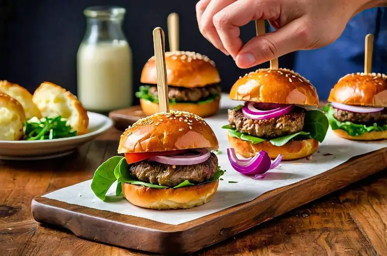 New Zealand Potato and Lamb Sliders Recipe