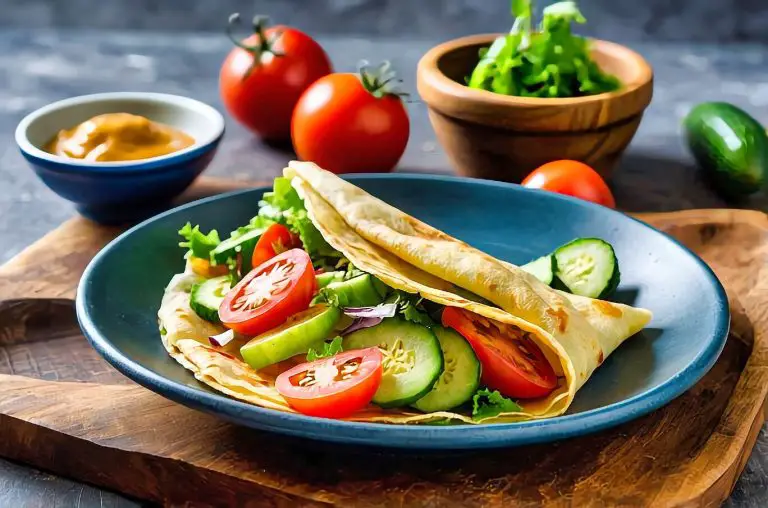 Filipino Salad Crêpes Recipe