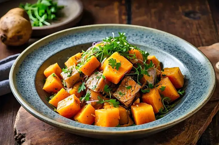New Zealand Smoked Kahawai Mishmash With Kumara Recipe