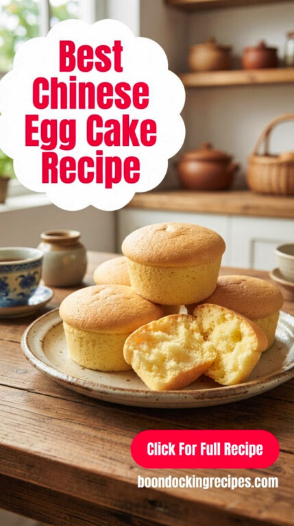 2. Best Chinese Egg Cake Recipe