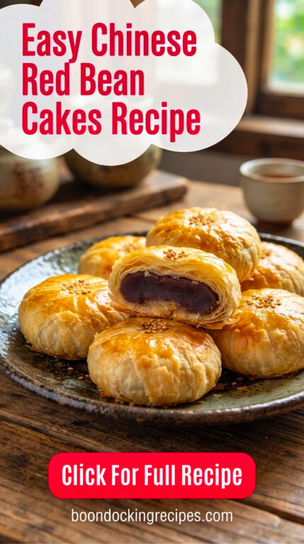 2. Easy Chinese Red Bean Cakes Recipe