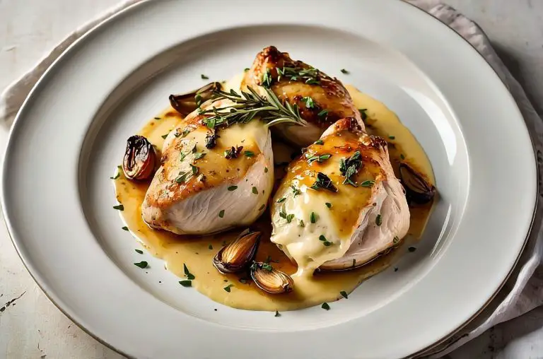 New Zealand Baked Garlic and Camembert Chicken Breast Recipe