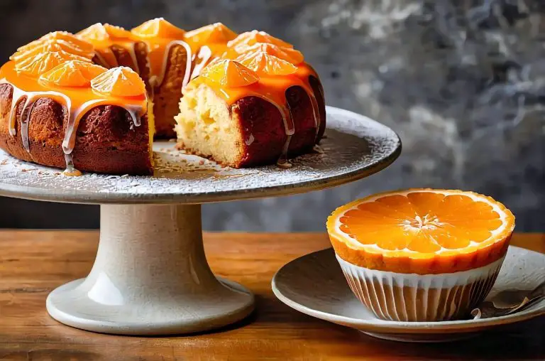 New Zealand Mandarin Orange Coffee Cake Recipe