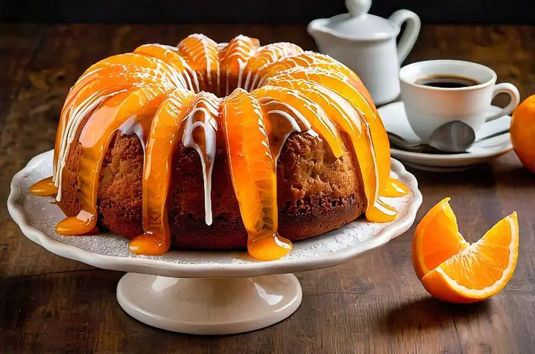 New Zealand Mandarin Orange Coffee Cake Recipe