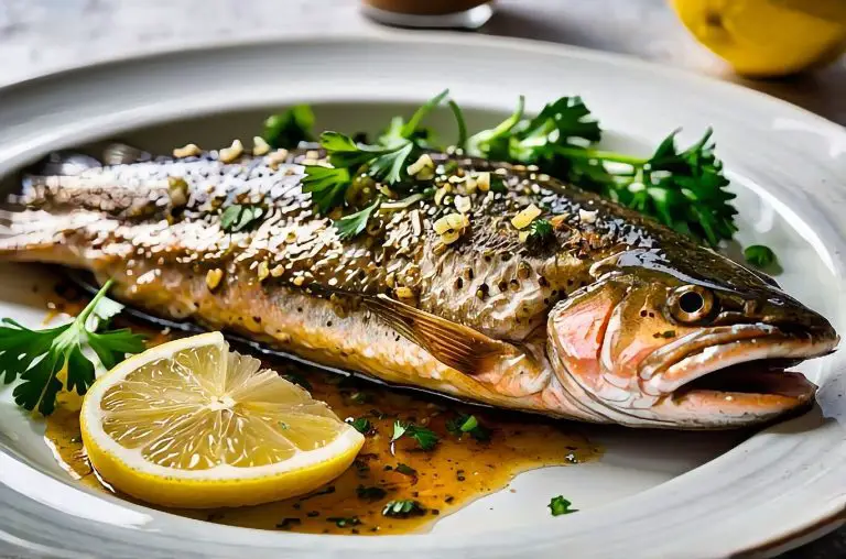 New Zealand Pan Fried Trout With Garlic Lemon Recipe