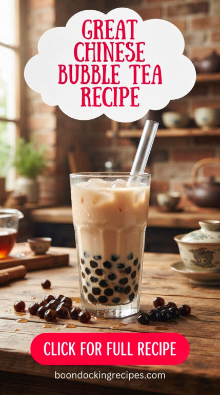 3. Great Chinese Bubble Tea Recipe