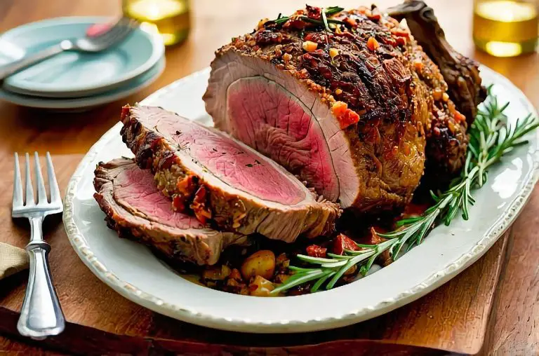New Zealand Stuffed Leg of Lamb Recipe