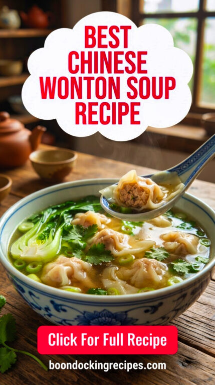 5. Best Chinese Wonton Soup Recipe