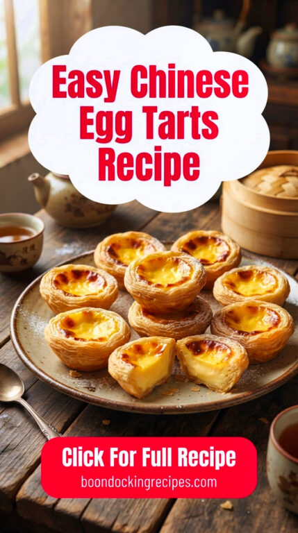 5. Easy Chinese Egg Tarts Recipe