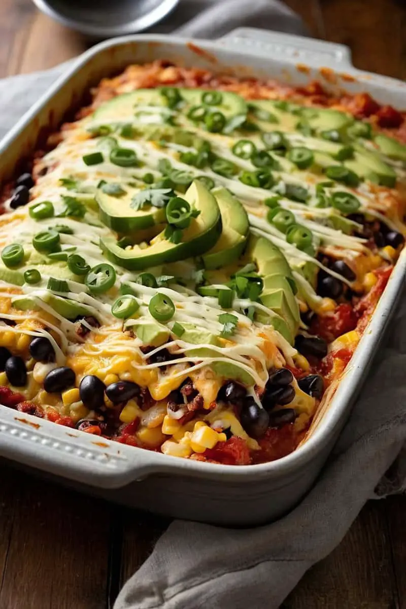 Mexican Vegetarian Casserole Recipe