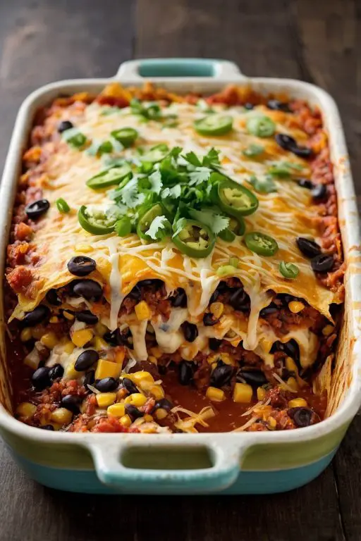 Mexican Vegetarian Casserole Recipe