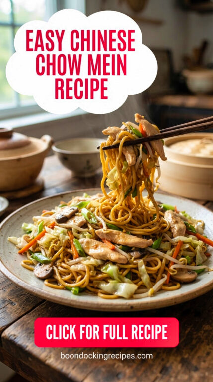 6. Easy Chinese Chow Mein Recipe