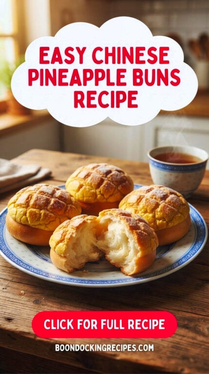 8. Easy Chinese Pineapple Buns Recipe