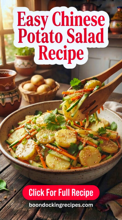 8. Easy Chinese Potato Salad Recipe