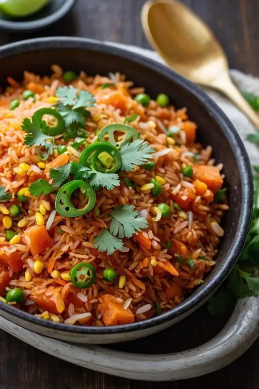 Mexican Vegetarian Rice Recipe