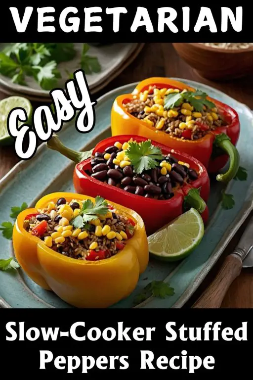 Mexican Vegetarian Stuffed Peppers Recipe
