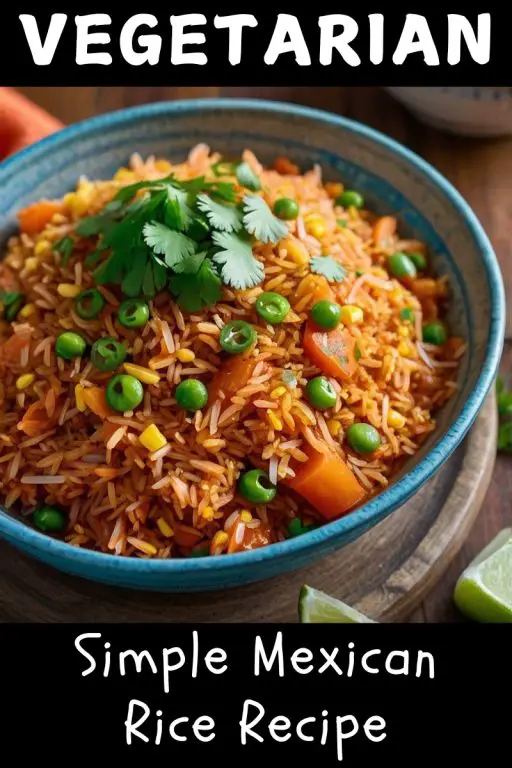 Mexican Vegetarian Rice Recipe
