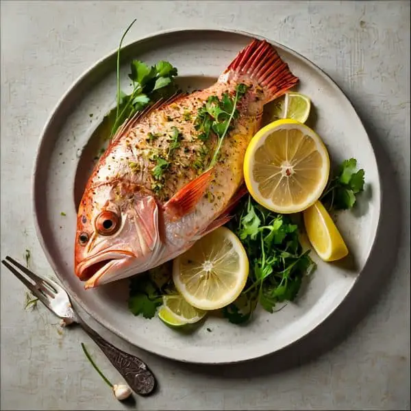 1. Bahamian Broiled Red Snapper