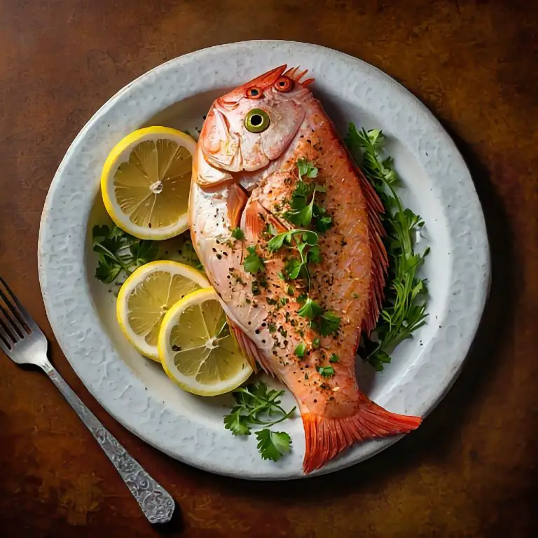 1. Bahamian Broiled Red Snapper