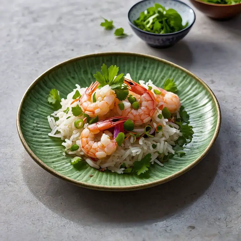 Laos Shrimp Larb